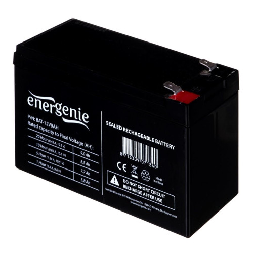 Akumulator uniwersalny GEMBIRD BAT-12V9AH (12V DC; 9000mAh)-4885931