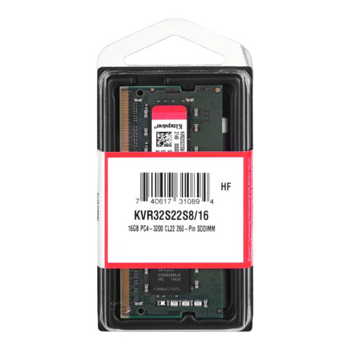 KINGSTON DDR4 SODIMM 16GB 3200MHz CL22 1Rx8-3966933