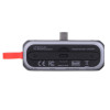 UNITEK HUB USB-C HDMI 2.0, MINIJACK, PD 100W, 10 G-4969291