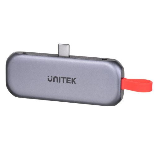 UNITEK HUB USB-C HDMI 2.0, MINIJACK, PD 100W, 10 G-4969292