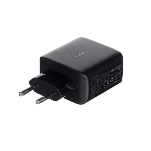 AUEKY PA-B3 BLACK ŁADOWARKA SIECIOWA 65W 2XUSB-C-5025799