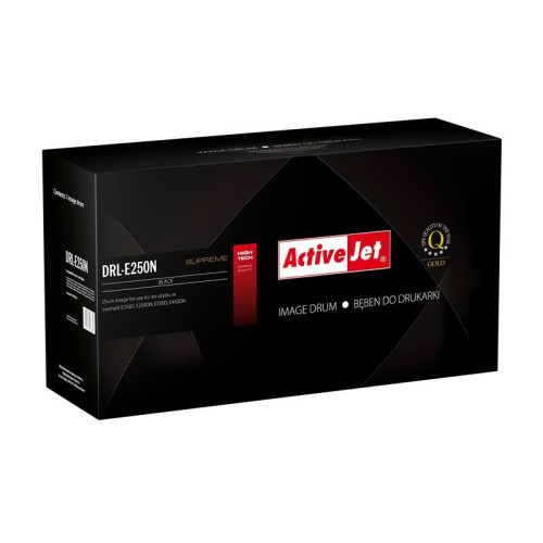 Activejet DRL-E250N Bęben (zamiennik Lexmark E250X22G; Supreme; 30 000 stron; czarny)