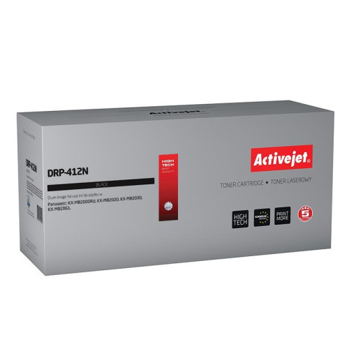 Activejet DRP-412N Bęben (zamiennik Panasonic KXFAD412X; Supreme; 10000 stron; czarny)