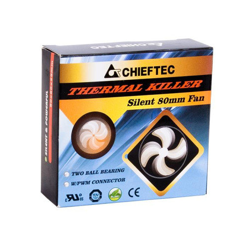 Wentylator do obudowy Chieftec AF-0825PWM (80 mm; 2200 obr/min)-507029