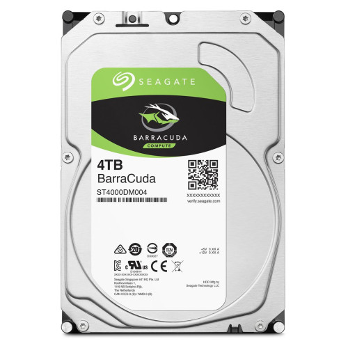 Dysk HDD Seagate Barracuda ST4000DM004 (4 TB ; 3.5"; 256 MB; 5400 obr/min)-508862