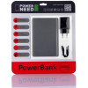 PowerNeed Powerbank (10000mAh) 2x USB grafitowy-5097181