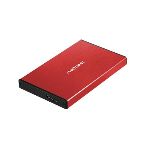 Obudowa NATEC Rhino Go NKZ-1279 (2.5"; USB 3.0; Aluminium; kolor czerwony)-509157