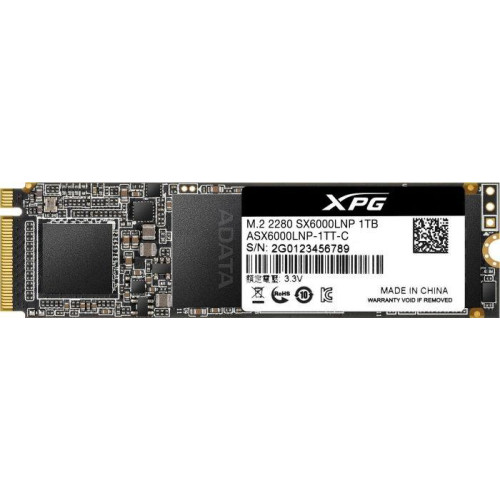 Dysk SSD ADATA XPG SX6000 LITE 1TB M.2 2280 PCIe Gen3x4-509725