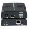 TECHLY KVM EXTENDER HDMI+USB PO SKRĘTCE DO 120M IDATA HDMI-KVM2-5120826