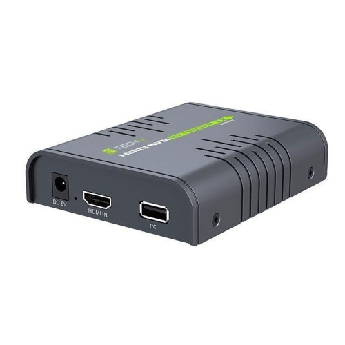 TECHLY KVM EXTENDER HDMI+USB PO SKRĘTCE DO 120M IDATA HDMI-KVM2-5120828
