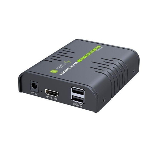 TECHLY KVM EXTENDER HDMI+USB PO SKRĘTCE DO 120M IDATA HDMI-KVM2-5120829