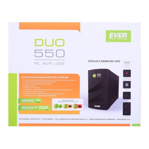 UPS EVER DUO 550 PL AVR USB-5124729