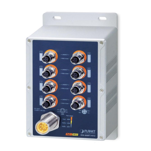 Switch PLANET ISW-808PT-M12-5140187