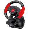 Kierownica z wibracjami Esperanza High Octane EG103 (PC, PS2, PS3; kolor czarny)-517170