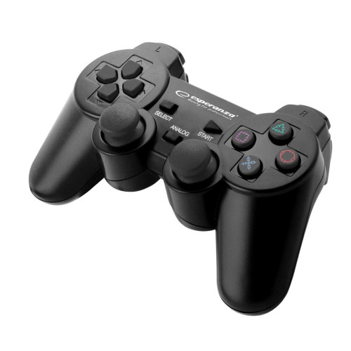 Gamepad Esperanza Trooper EGG107K (PC, PS3; kolor czarny)-517063