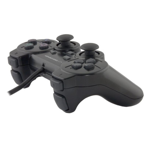 Gamepad Esperanza EG106 (PC, PS2, PS3; kolor czarny)-517164