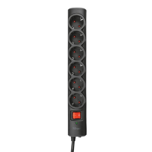 Listwa TRUST 6-PORT SURGE GUARD EU-5190300