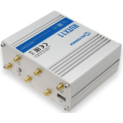 Router bezprzewodowy Teltonika RUTX11000000 (3G/4G/LTE SIM, 3G/4G/LTE USB; 2,4 GHz, 5 GHz)-525331