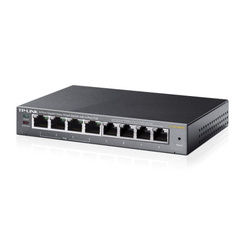Switch TP-LINK TL-SG108PE (8x 10/100/1000Mbps)-525770