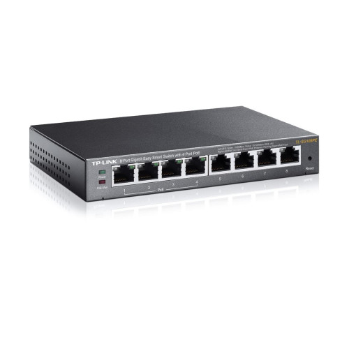 Switch TP-LINK TL-SG108PE (8x 10/100/1000Mbps)-525772