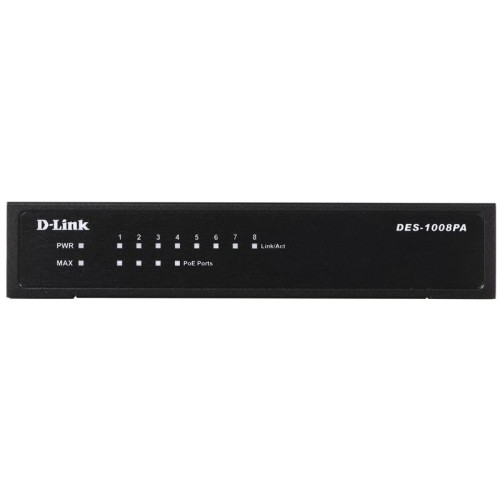 Switch D-Link DES-1008PA (8x 10/100Mbps)-526175