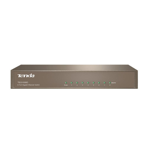 Switch Tenda TEG1008D (8x 10/100/1000Mbps)-526536