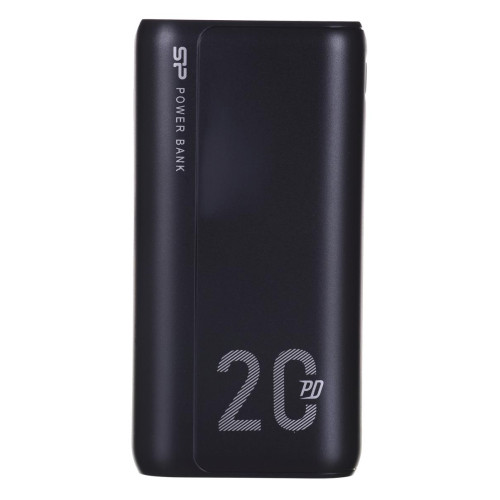 Powerbank Silicon Power QS15 20000mAh QC3.0+PD 2xUSB A, 1x mUSB + 1x USB C, czarny-5273697