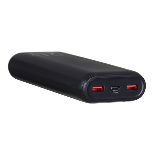 Powerbank Silicon Power QS15 20000mAh QC3.0+PD 2xUSB A, 1x mUSB + 1x USB C, czarny-5273700