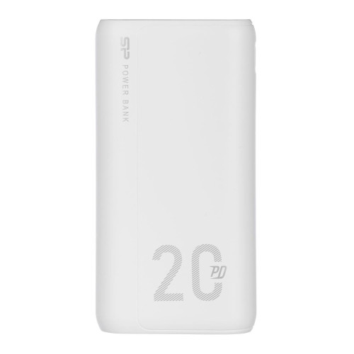 Powerbank Silicon Power QS15 20000mAh QC3.0+PD 2xUSB A, 1x mUSB + 1x USB C, biały-5273706