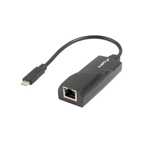 Karta sieciowa Lanberg NC-1000-02 (USB 3.1, USB-C; 1x 10/100/1000Mbps)-532186