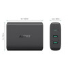 Ładowarka AUKEY POWER DELIVERY 3.0 PA-Y12 (USB, USB typ C; kolor czarny)-533857