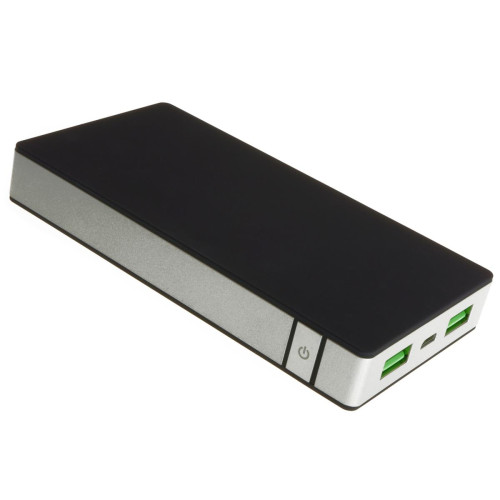 Power Bank PowerNeed P10000B (10000mAh; microUSB, USB 2.0; kolor czarny)-533190