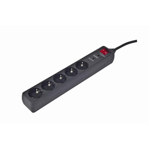 Listwa zasilająca ENERGENIE SPG5-C-10 (5 x VDE; 3m; kolor czarny)-534834