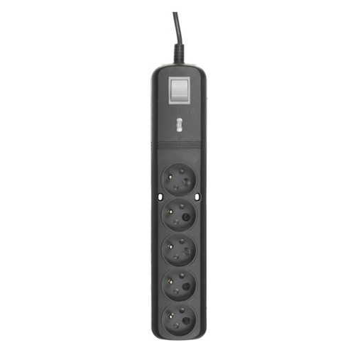 Listwa zasilająca Lestar LV530W 2,5m (5 x UTE; 10 A; 2,5m; kolor czarny)-534861