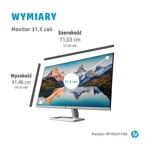 MONITOR HP LED, VA 31,5