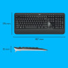 Zestaw klawiatura + mysz membranowa Logitech MK540 920-008685 (USB; kolor czarny; optyczna; 1000 DPI)-5493428