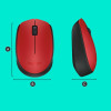 Mysz Logitech M171 910-004641 (optyczna; 1000 DPI; kolor czerwony)-5493512