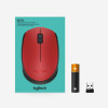 Mysz Logitech M171 910-004641 (optyczna; 1000 DPI; kolor czerwony)-5493513
