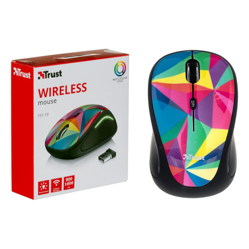 Mysz TRUST Yvi FX Wireless LED illumination Multicoloured-5493585