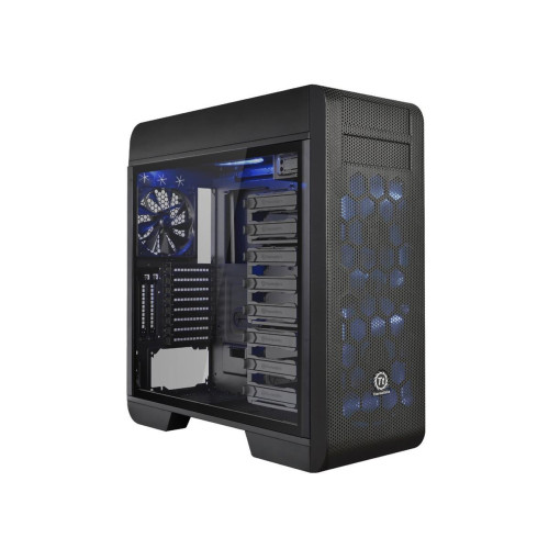 Obudowa Thermaltake Core V71 TG CA-1B6-00F1WN-04 (ATX, Extended ATX, Micro ATX, Mini ITX; kolor czarny)-550035