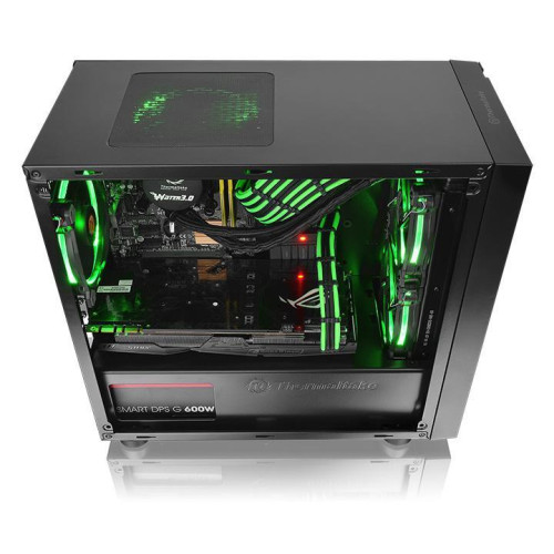 Obudowa Thermaltake Versa H18 Window CA-1J4-00S1WN-00 (Mini ITX; kolor czarny)-550462