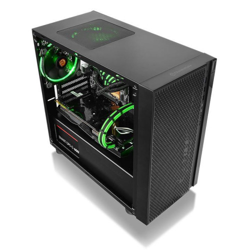 Obudowa Thermaltake Versa H18 Window CA-1J4-00S1WN-00 (Mini ITX; kolor czarny)-550466