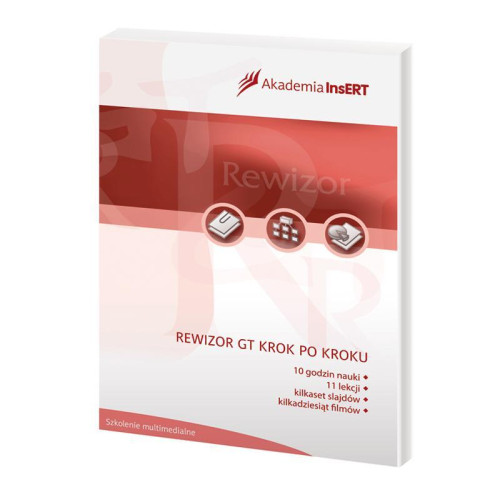 Insert REWIZOR GT KROK PO KROKU - SZKOLENIE MULTIMEDIALNE (1 stan.; BOX)-552450
