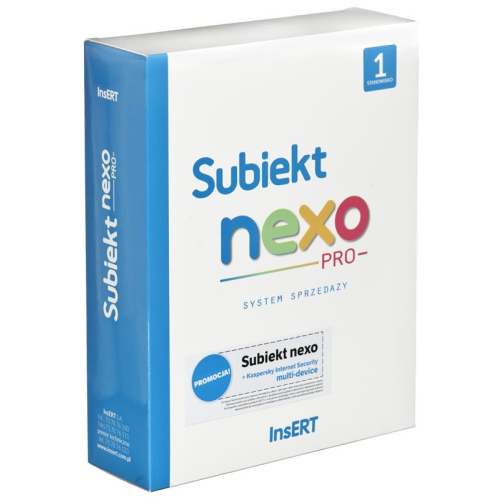 Insert Subiekt nexo PRO (1 stan.; Wieczysta; BOX; Inna)-552622