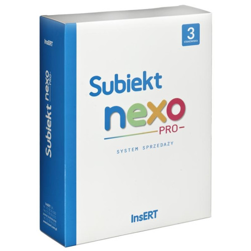 Insert Subiekt nexo PRO (3 stan.; Wieczysta; BOX; Inna)-552624