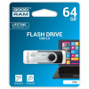 Pendrive GoodRam Twister UTS2-0640K0R11 (64GB; USB 2.0; kolor czarny)-554943