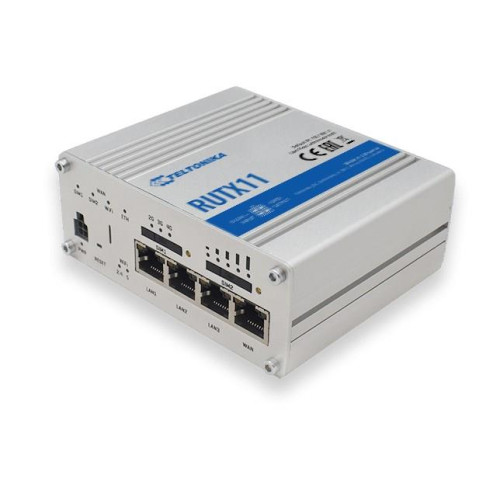 Router bezprzewodowy Teltonika RUTX11000000 (3G/4G/LTE SIM, 3G/4G/LTE USB; 2,4 GHz, 5 GHz)-5542623
