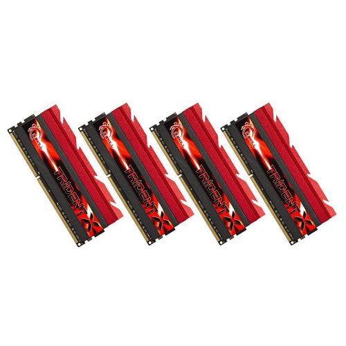 Zestaw pamięci G.SKILL TridentX F3-2400C10Q-32GTX (DDR3 DIMM; 4 x 8 GB; 2400 MHz; CL10)-554316