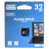 Pendrive GoodRam Piccolo UPI2-0320K0R11 (32GB; USB 2.0; kolor czarny)-555002