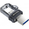 Pendrive SanDisk SDDD3-256G-G46 (256GB; microUSB, USB 3.0; kolor szary)-555378